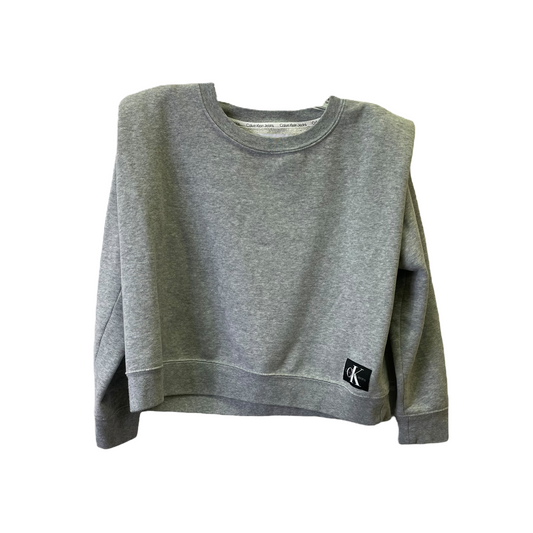 Athletic Sweatshirt Crewneck By Calvin Klein  Size: M