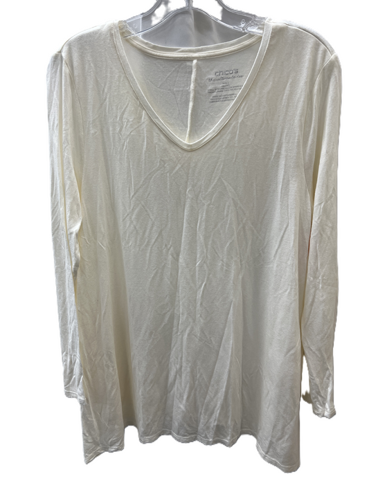 Top Long Sleeve Basic By Chicos  Size: M