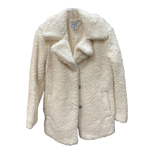 Coat Faux Fur & Sherpa By Celebrity Pink  Size: S