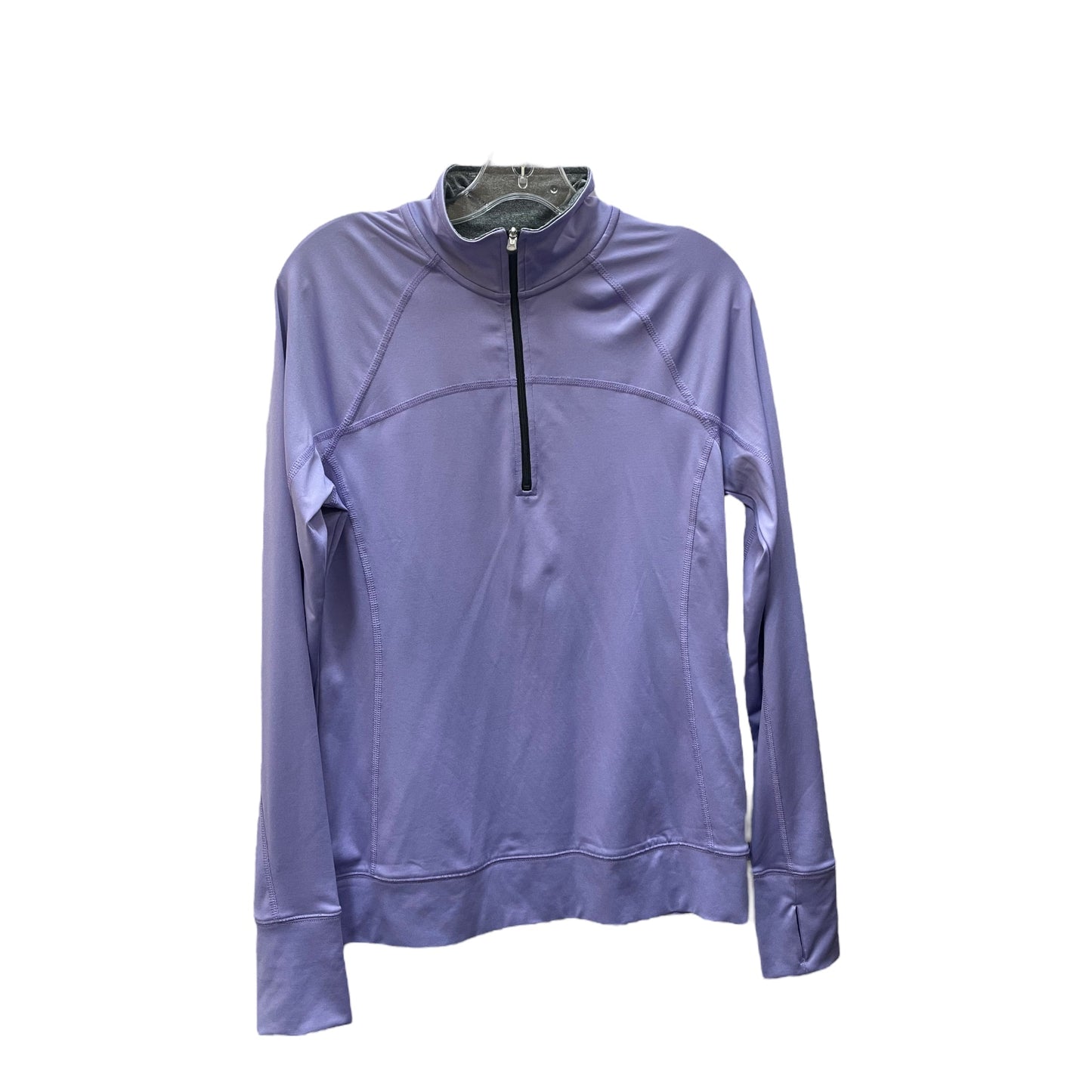 Athletic Top Long Sleeve Collar By Tek Gear  Size: M