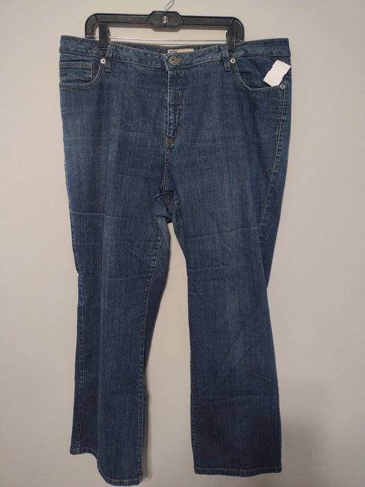 Jeans Straight By Faded Glory  Size: 22