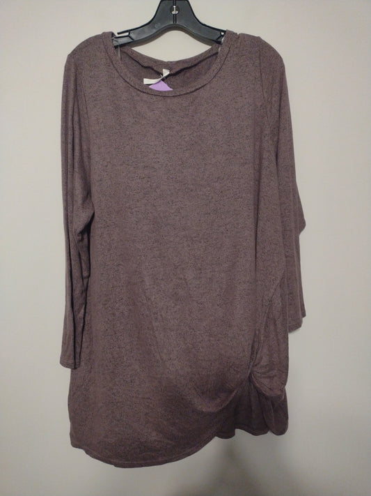 Top Long Sleeve By Emerald  Size: 2x