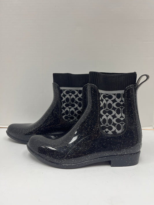 Boots Rain By Coach  Size: 8