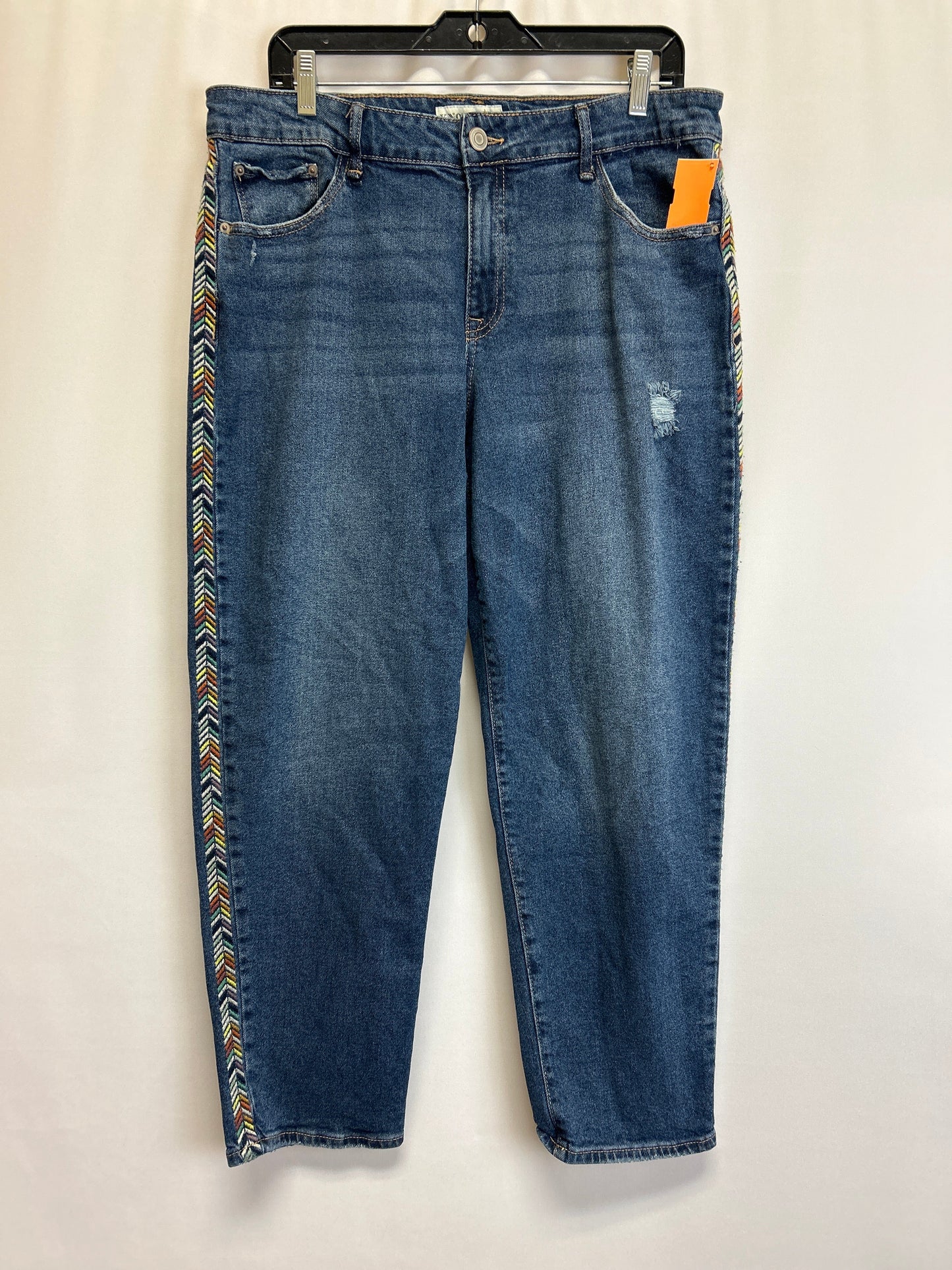 Jeans Straight By Knox Rose  Size: 14