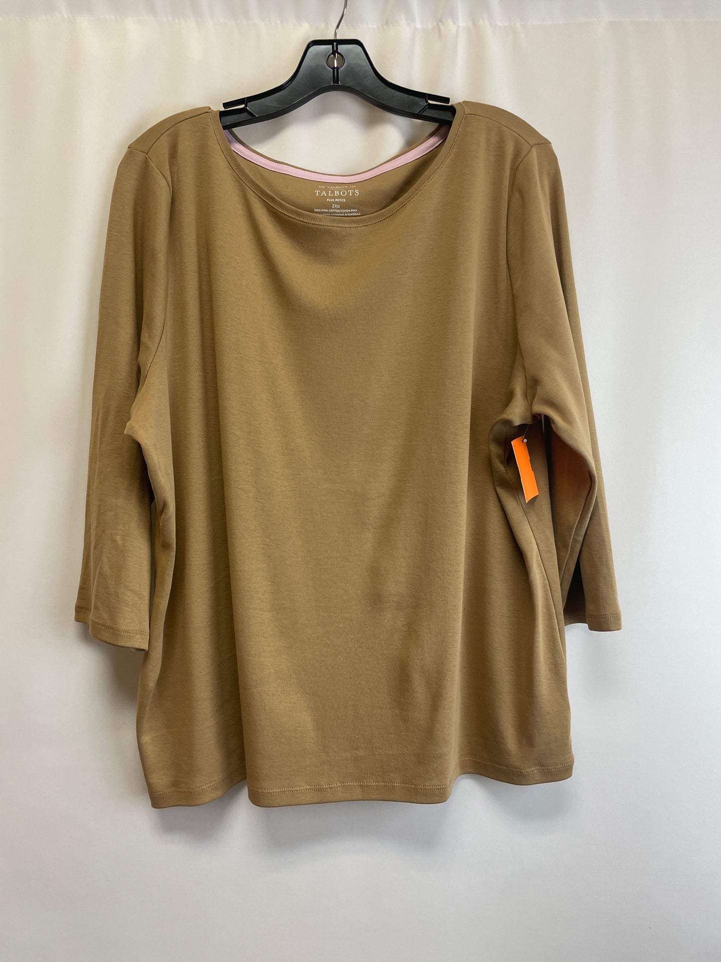 Top 3/4 Sleeve By Talbots  Size: 2x