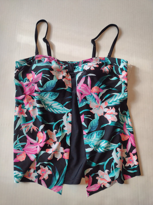 Swimsuit Top By Croft And Barrow  Size: L