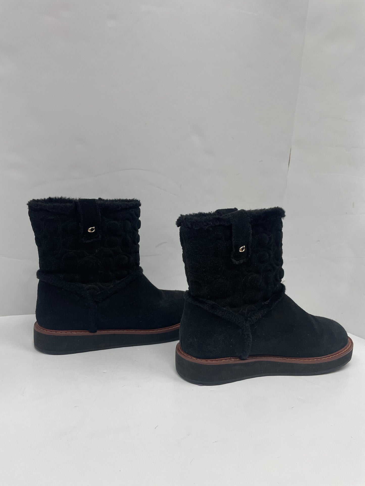 Boots Designer By Coach  Size: 7.5