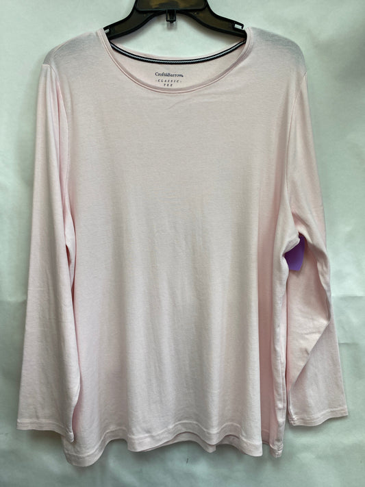 Top Long Sleeve By Croft And Barrow O  Size: 1x