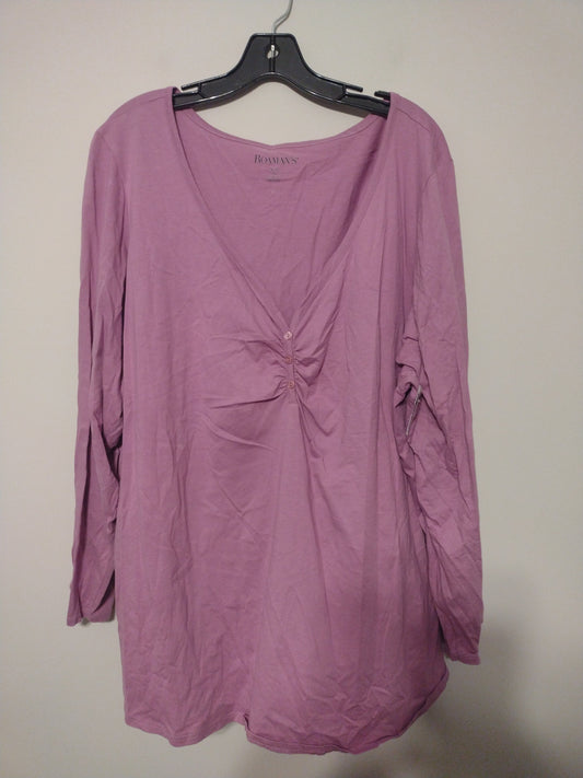 Top Long Sleeve By Romans  Size: 3x
