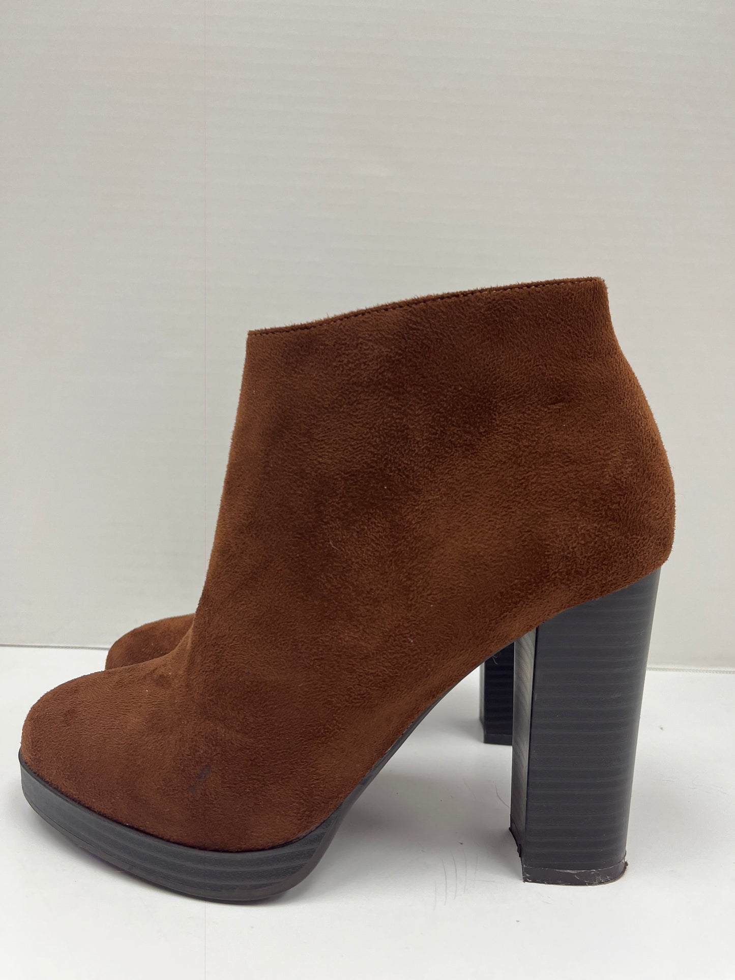 Boots Ankle Heels By Charlotte Russe  Size: 7