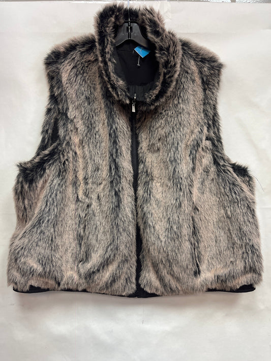 Vest Faux Fur & Sherpa By Clothes Mentor  Size: 3x