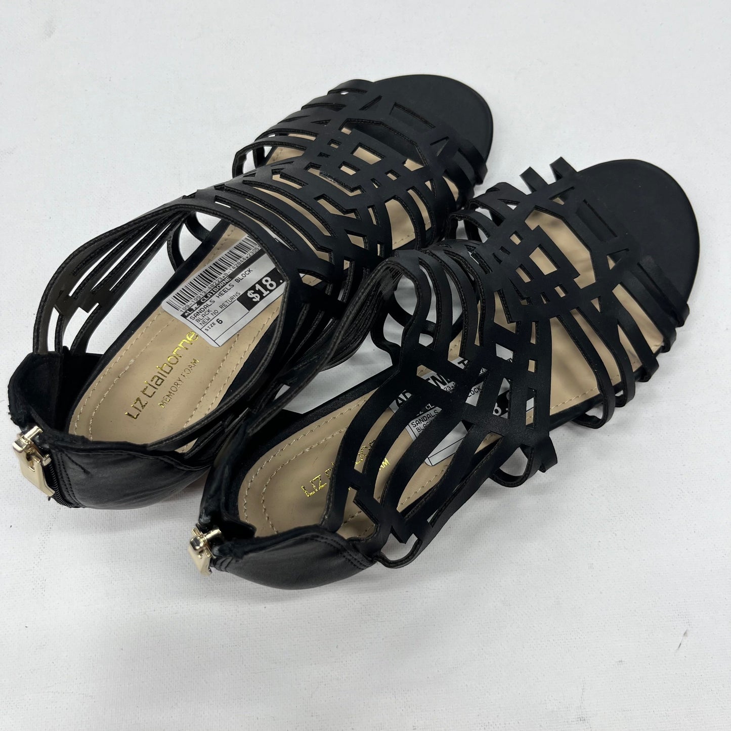 Sandals Heels Block By Liz Claiborne  Size: 6
