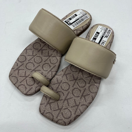 Sandals Flip Flops By Calvin Klein  Size: 6