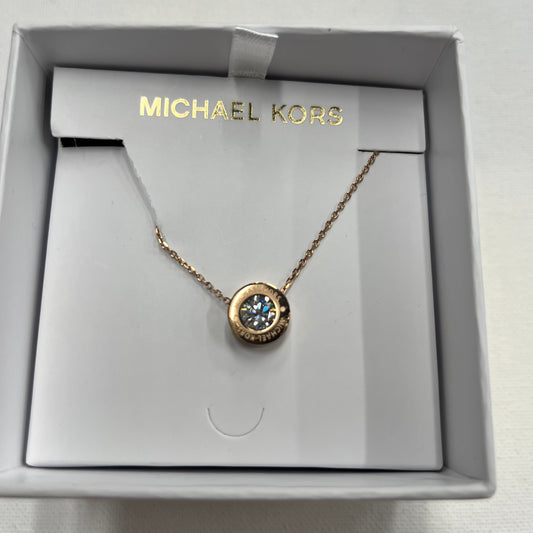 Necklace Charm By Michael Kors NWT