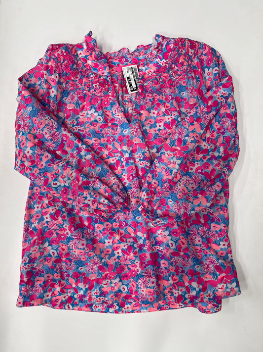 Blouse Long Sleeve By Lilly Pulitzer  Size: Xs