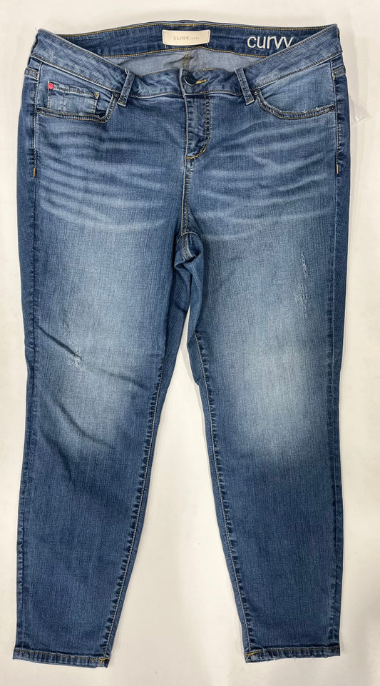 Jeans Straight By Slink  Size: 18
