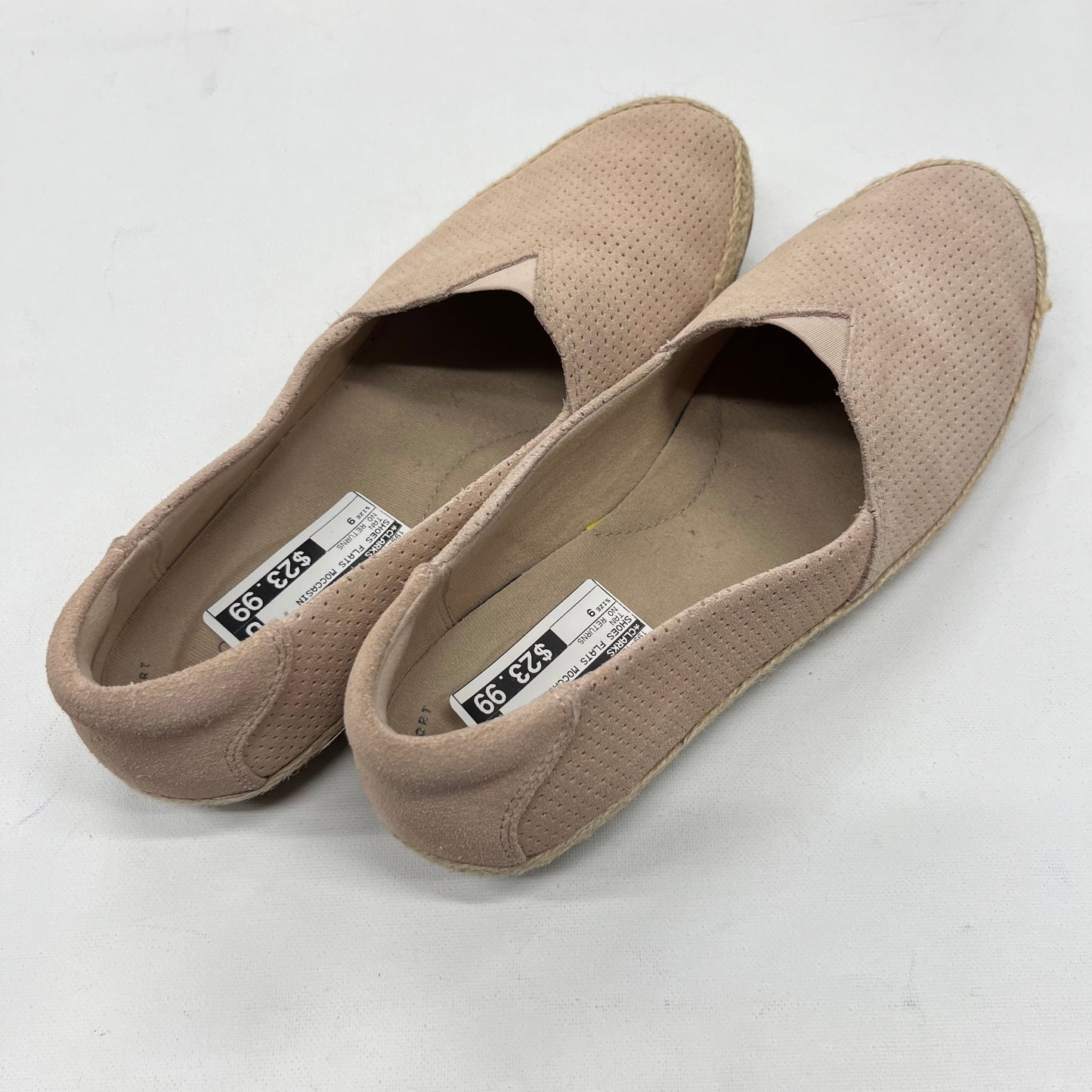 Shoes Flats Moccasin By Clarks  Size: 9