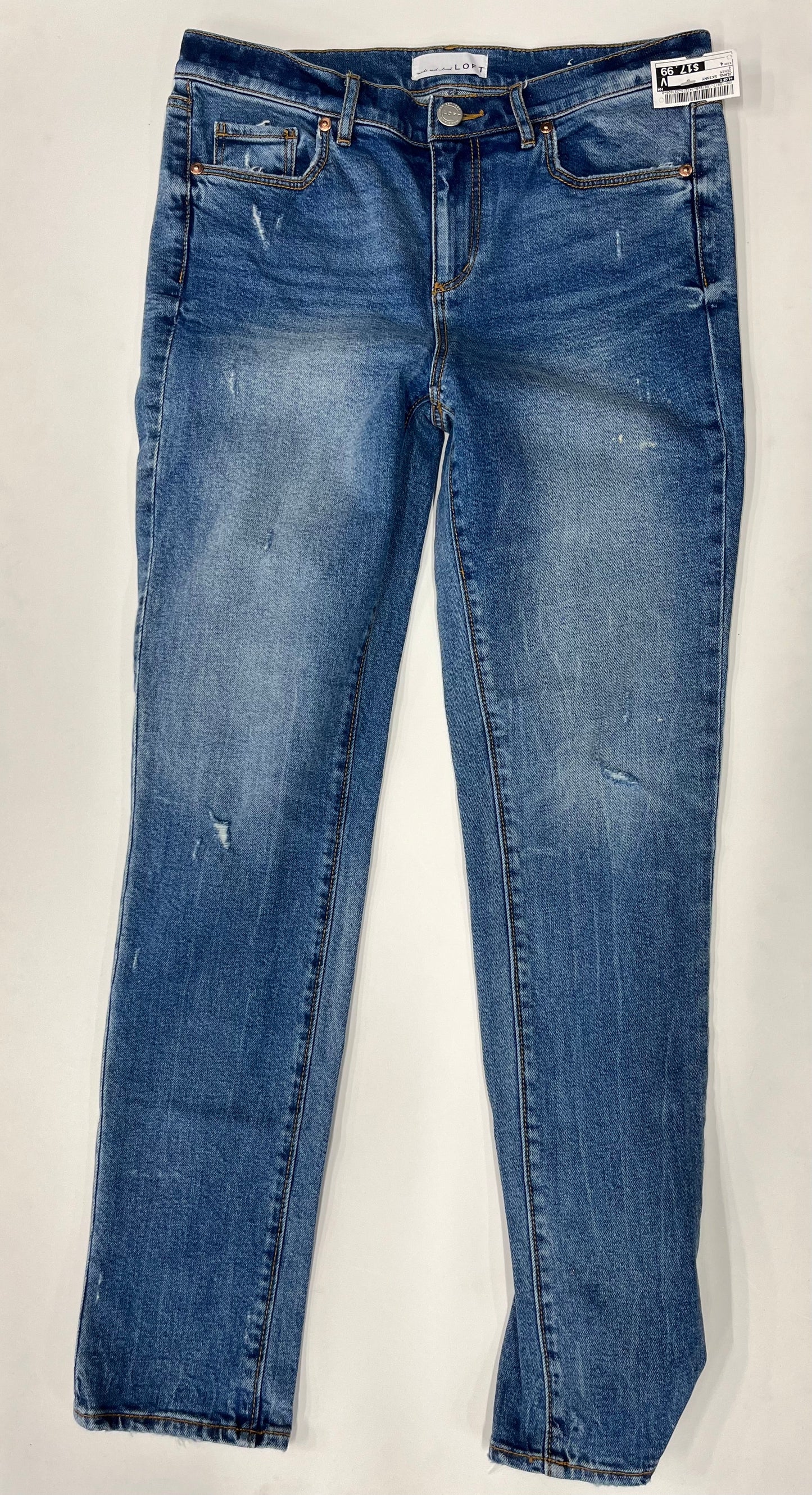 Jeans Skinny By Loft  Size: 4