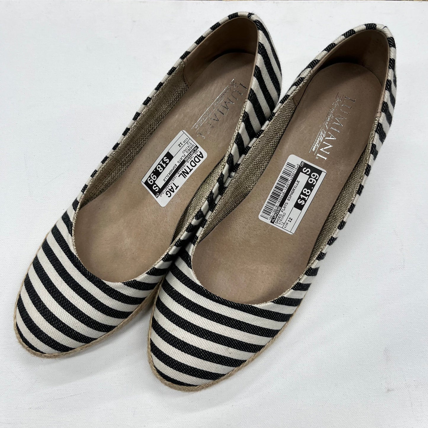 Shoes Flats Espadrille By Lumiere  Size: 12