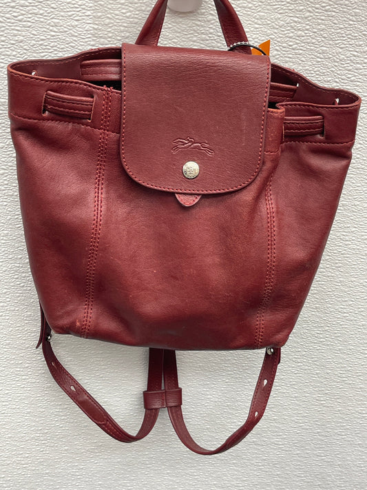 Backpack Leather By Longchamp  Size: Small