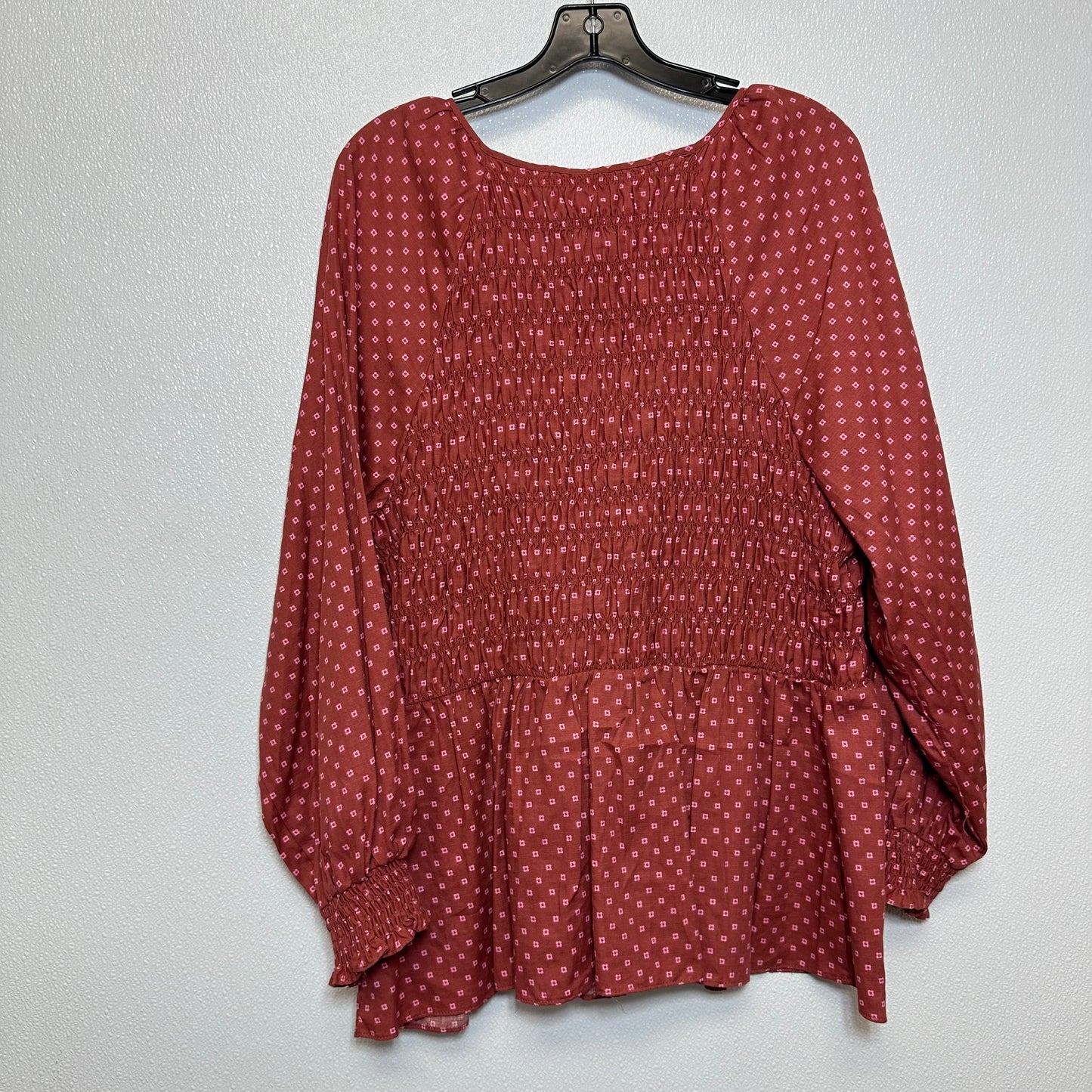 Top Long Sleeve By Ava & Viv  Size: 1x