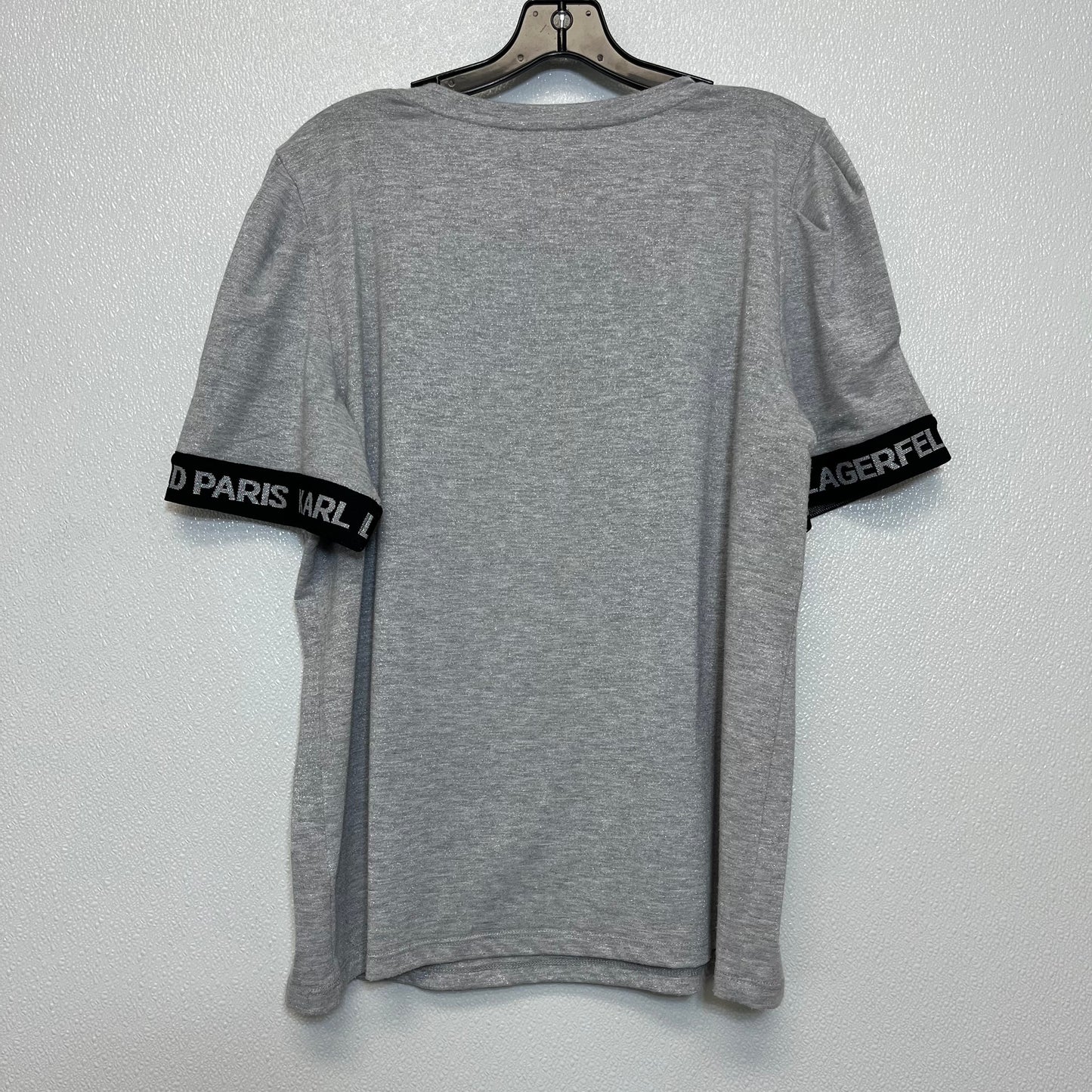 Top Short Sleeve By Karl Lagerfeld  Size: Xl