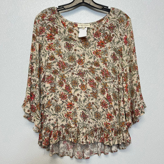 Top 3/4 Sleeve By Cynthia Rowley  Size: S