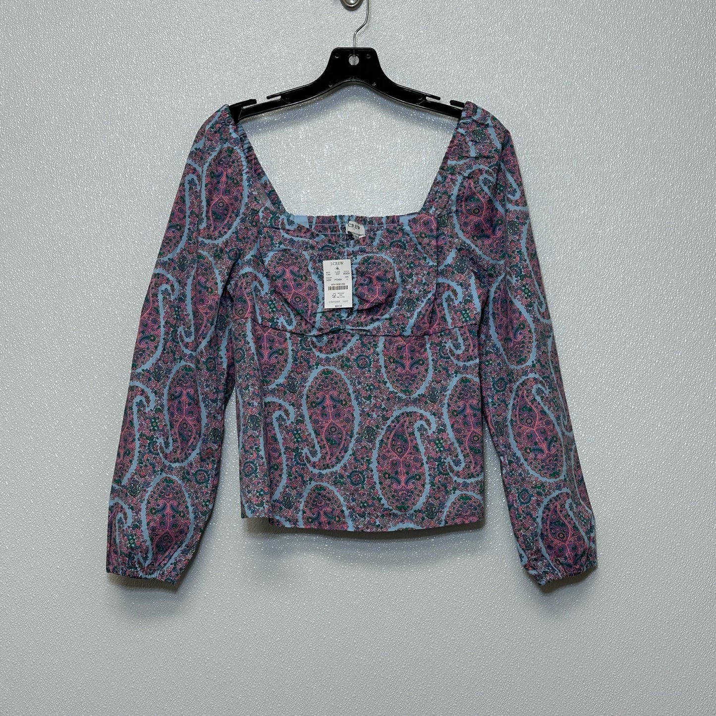 Top Long Sleeve By J Crew O  Size: 4