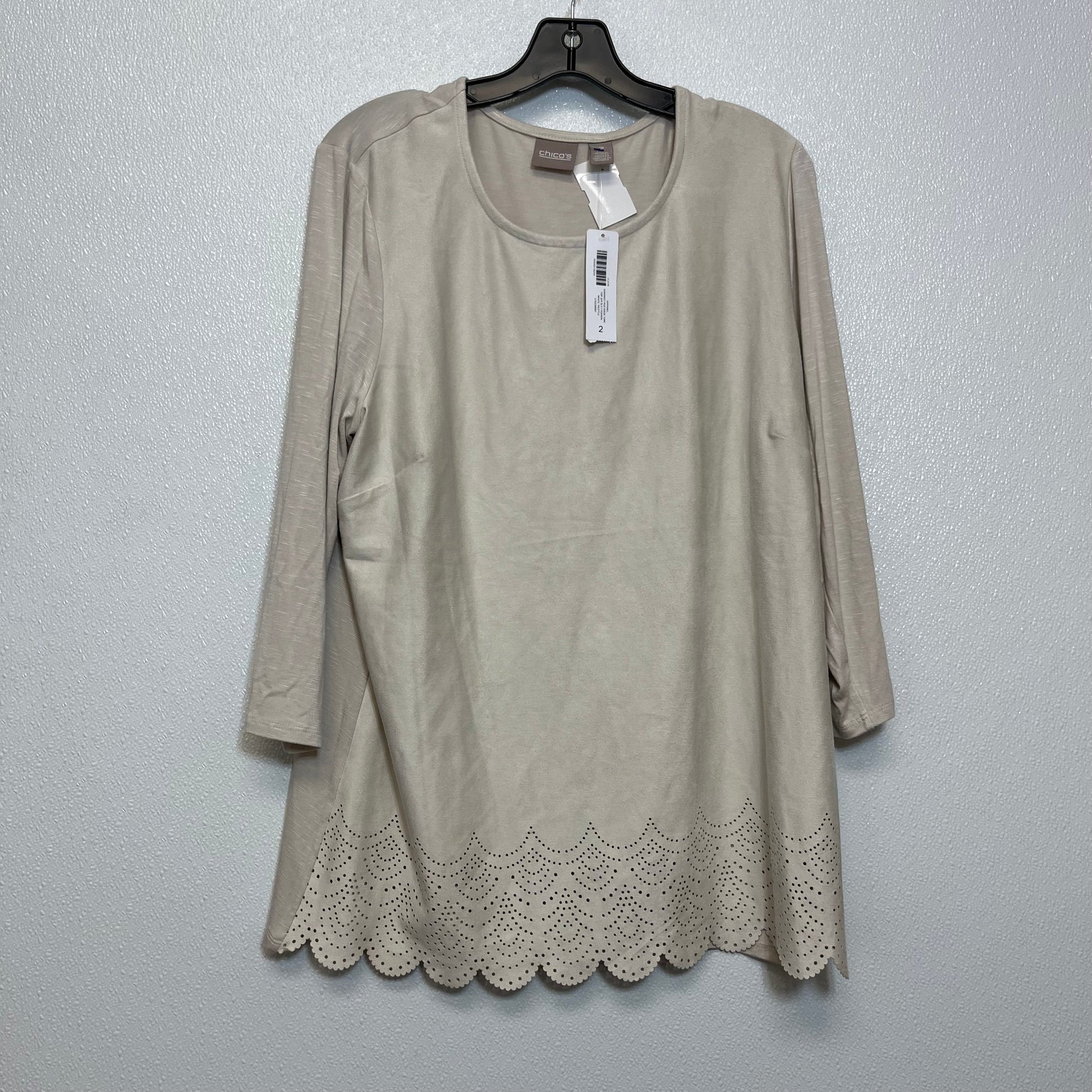 Top Long Sleeve By Chicos Size: L