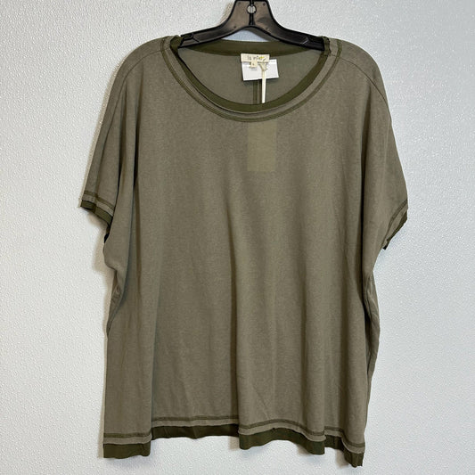 Top Short Sleeve Basic By La Miel  Size: L