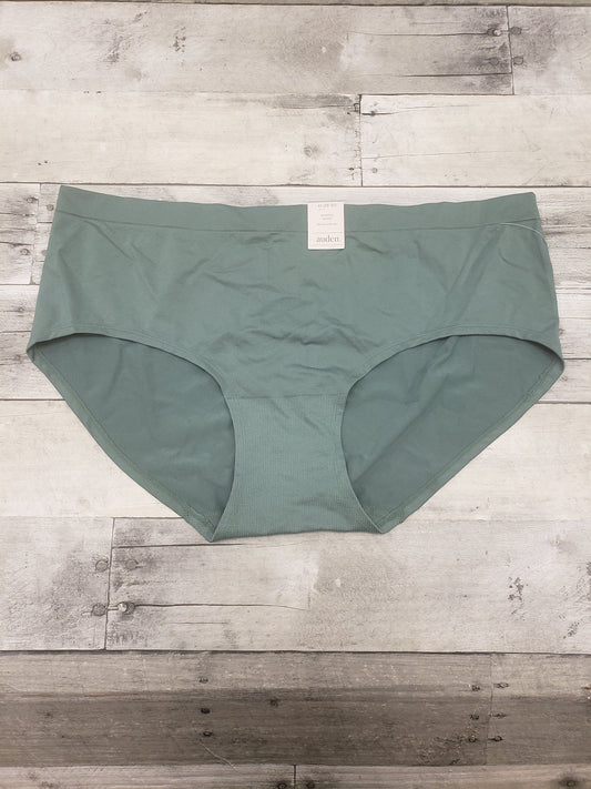 Auden Hipster Underwear Seafoam Green 4x (28-30) New