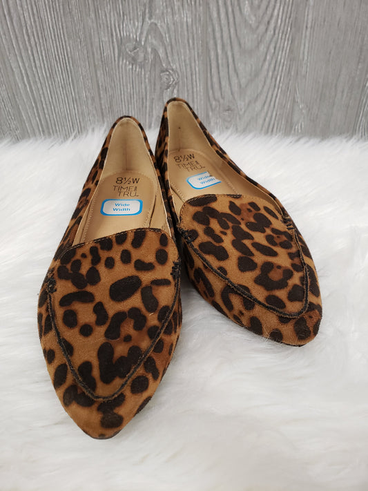 FLAT SHOES BY TIME AND TRU SIZE 8.5 WIDE