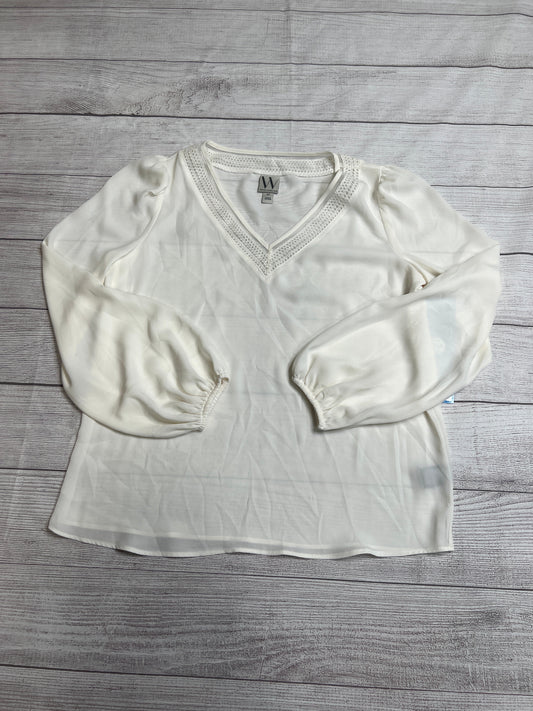 Top Long Sleeve By Worthington  Size: Xs
