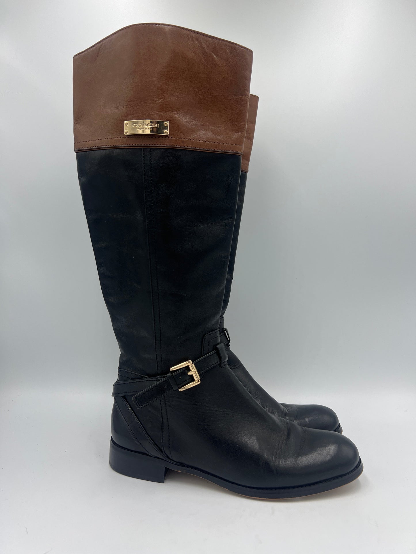 Boots Designer By Coach  Size: 7