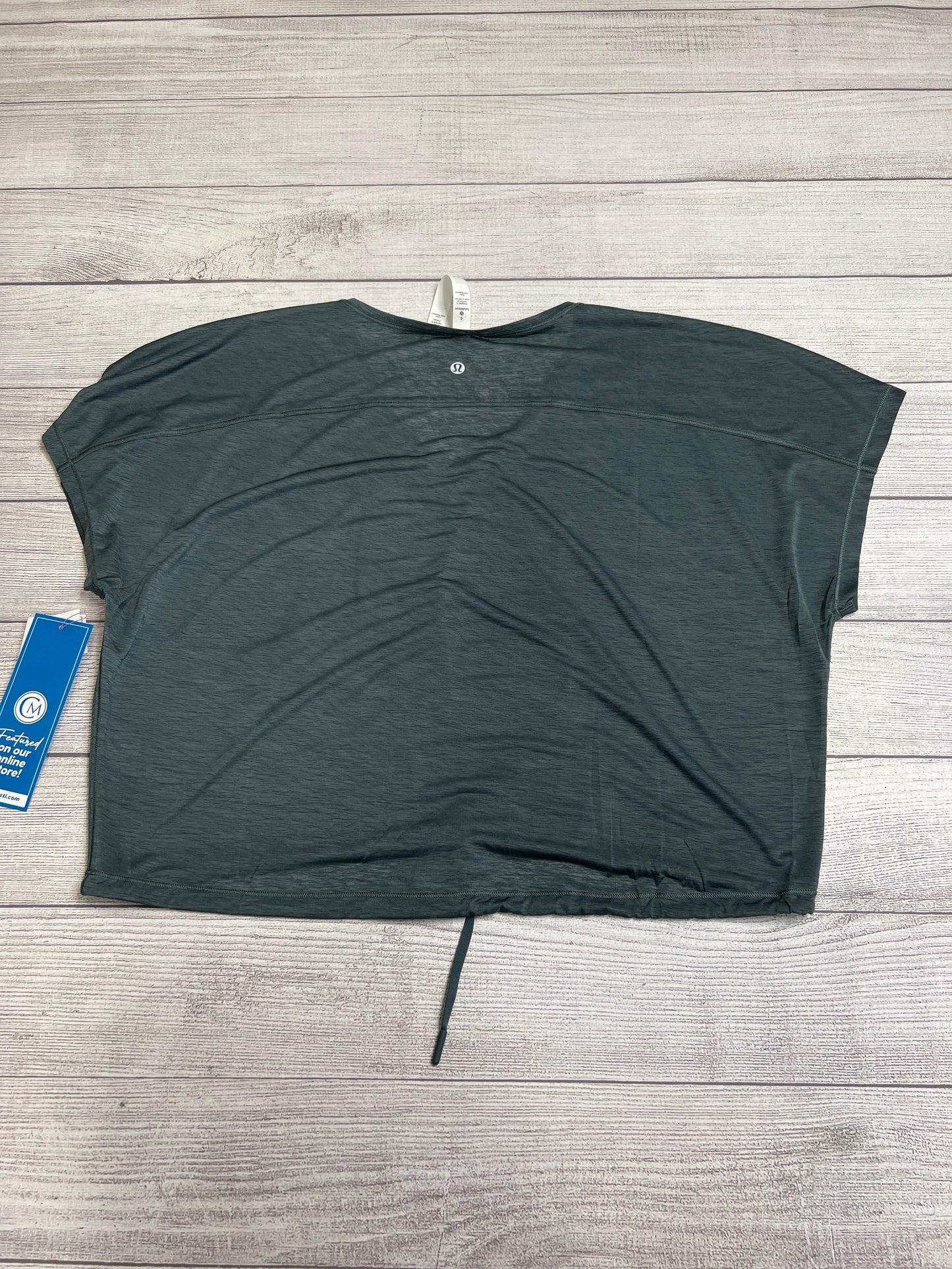 Athletic Top Short Sleeve By Lululemon  Size: S