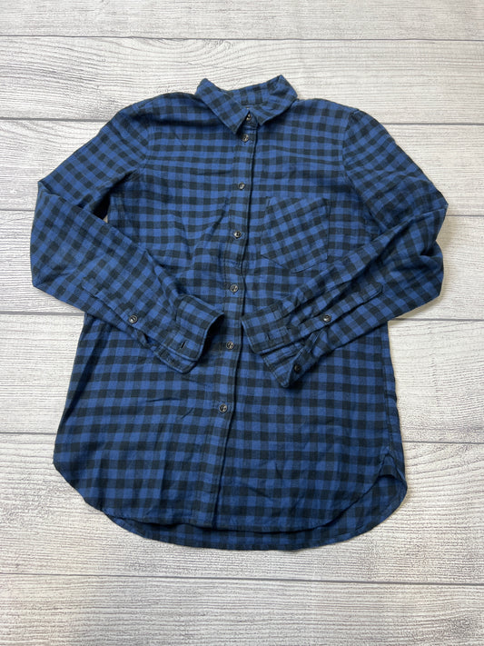 Blouse Long Sleeve By Madewell  Size: Xxs