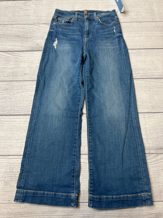 Jeans Wide Leg By 7 For All Mankind  Size: 2