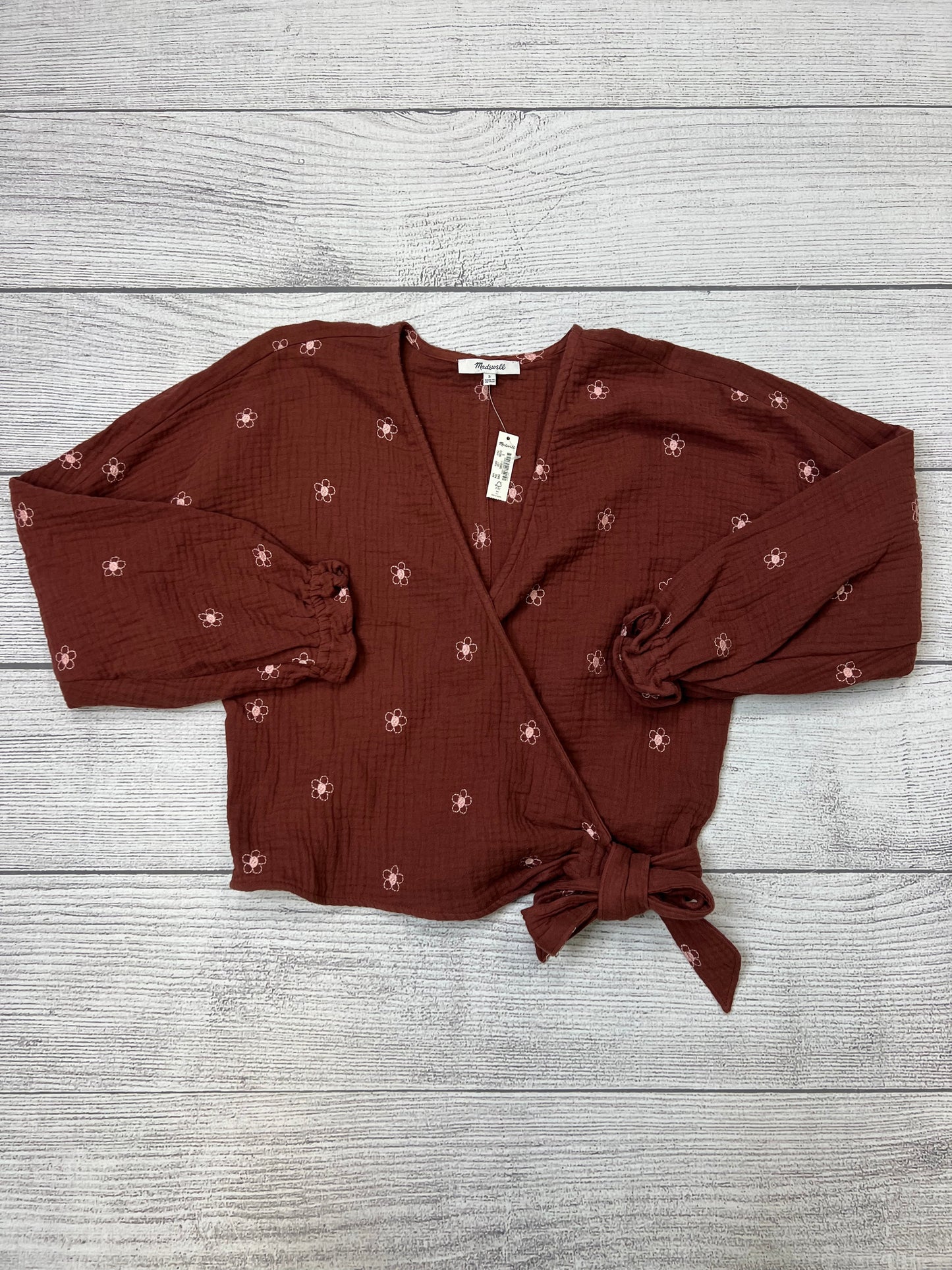 Top Long Sleeve By Madewell  Size: S