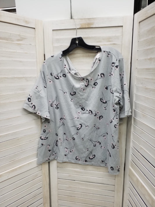 Top Short Sleeve Basic By Lc Lauren Conrad  Size: Xl