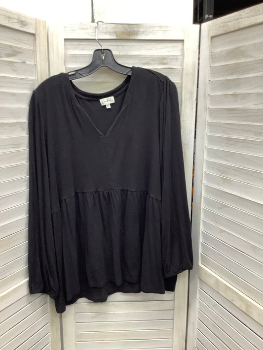 Top Long Sleeve Basic By Wondery  Size: 3x