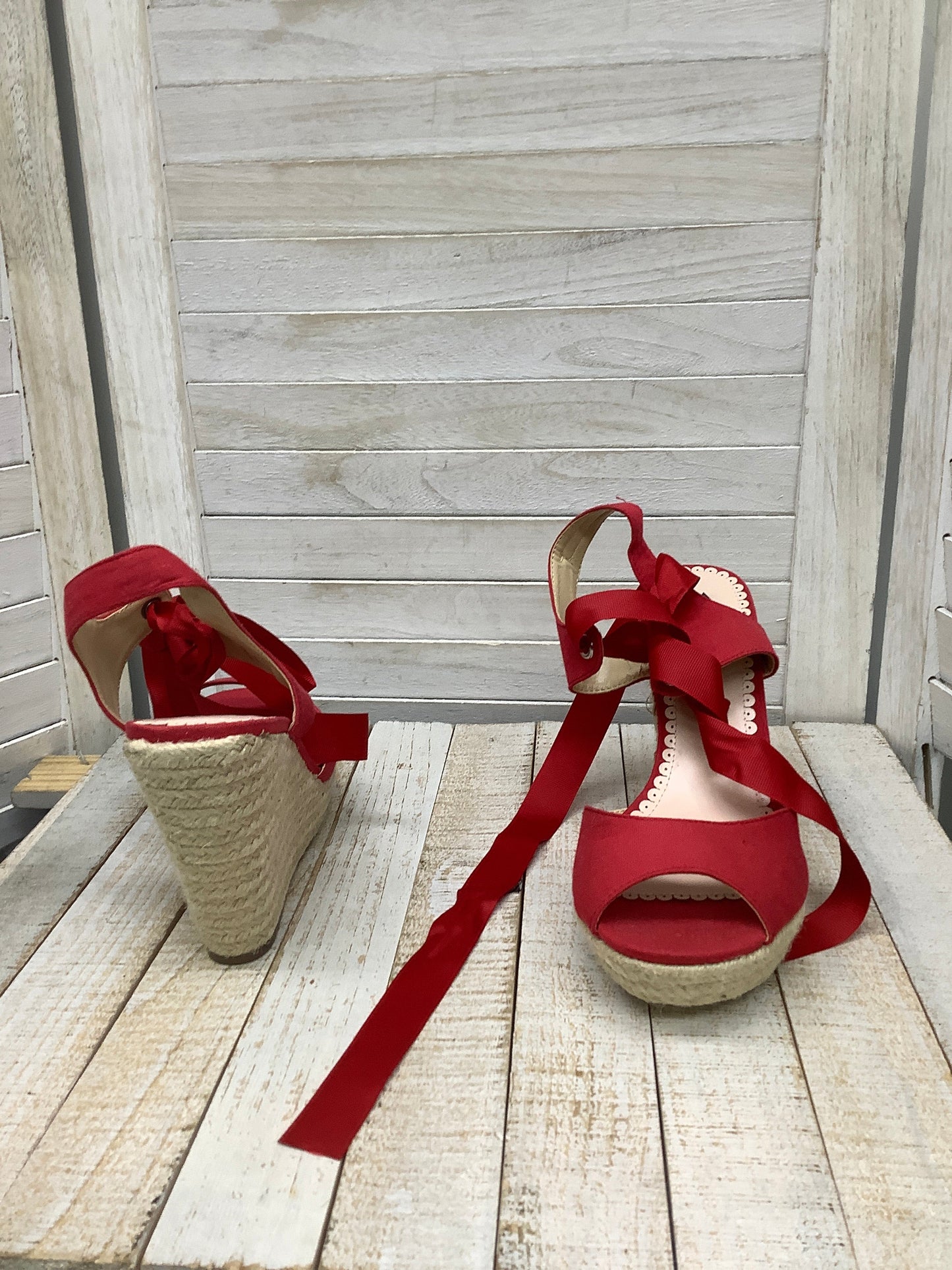 Sandals Heels Wedge By Madison  Size: 9.5