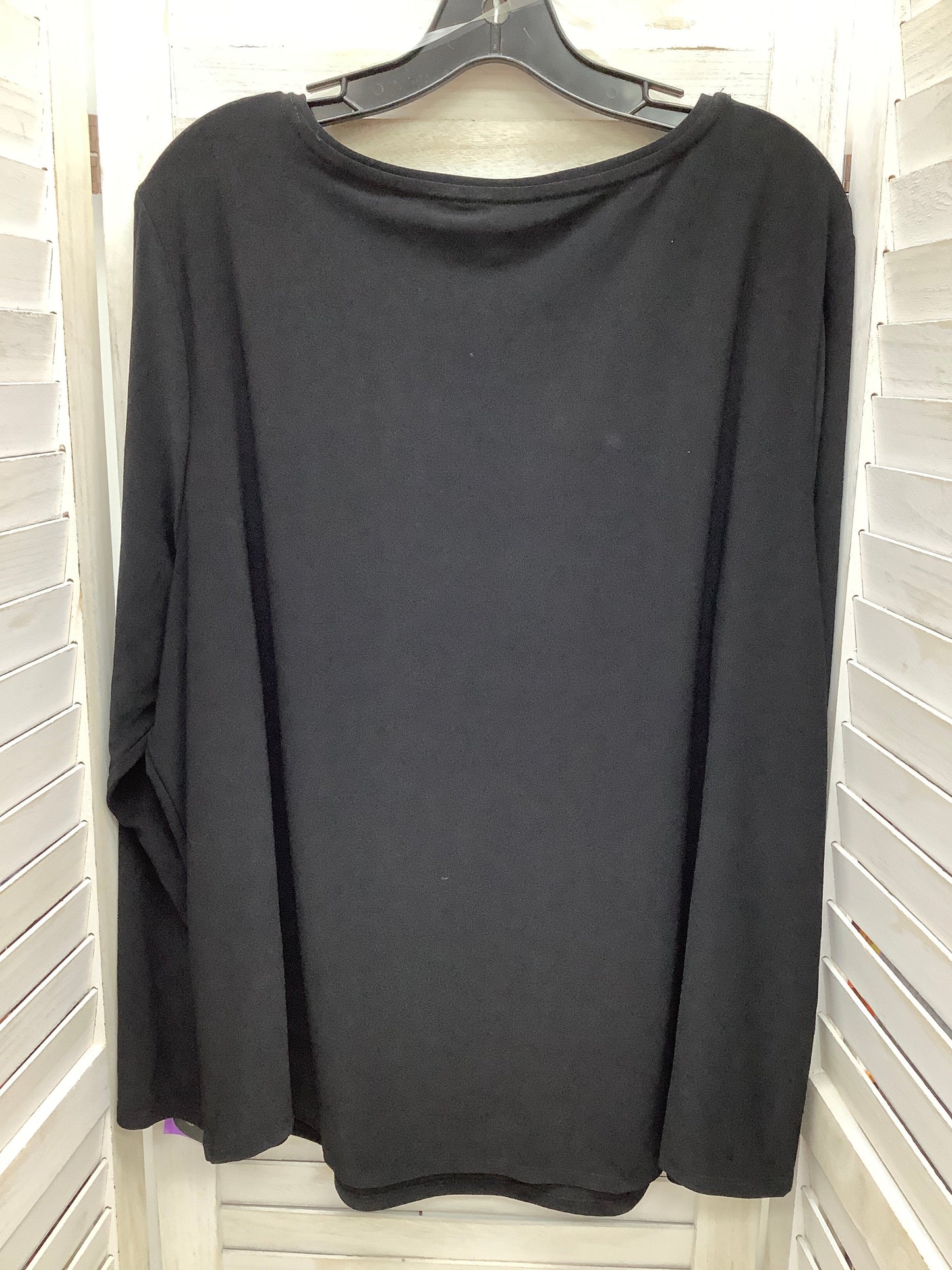 Top Long Sleeve By Roz And Ali  Size: 3x