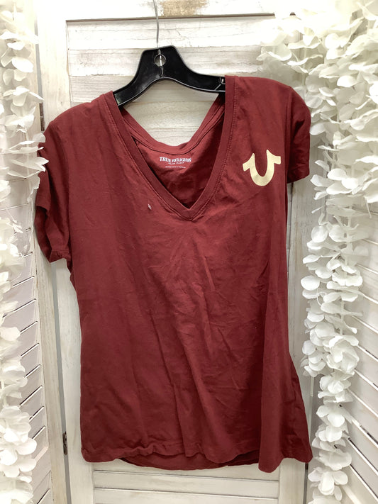 Top Short Sleeve Basic By True Religion  Size: 2x