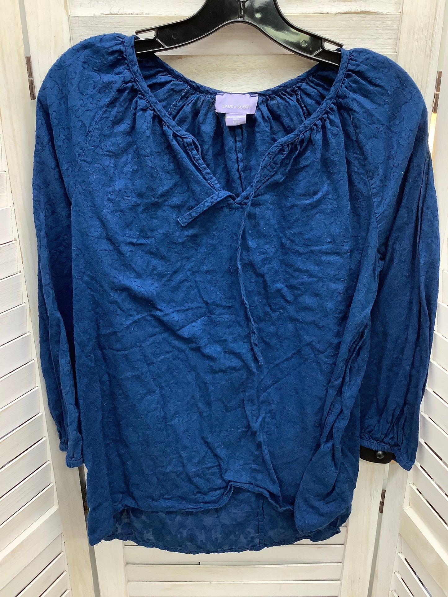 Top Long Sleeve Basic By Laura Scott  Size: L