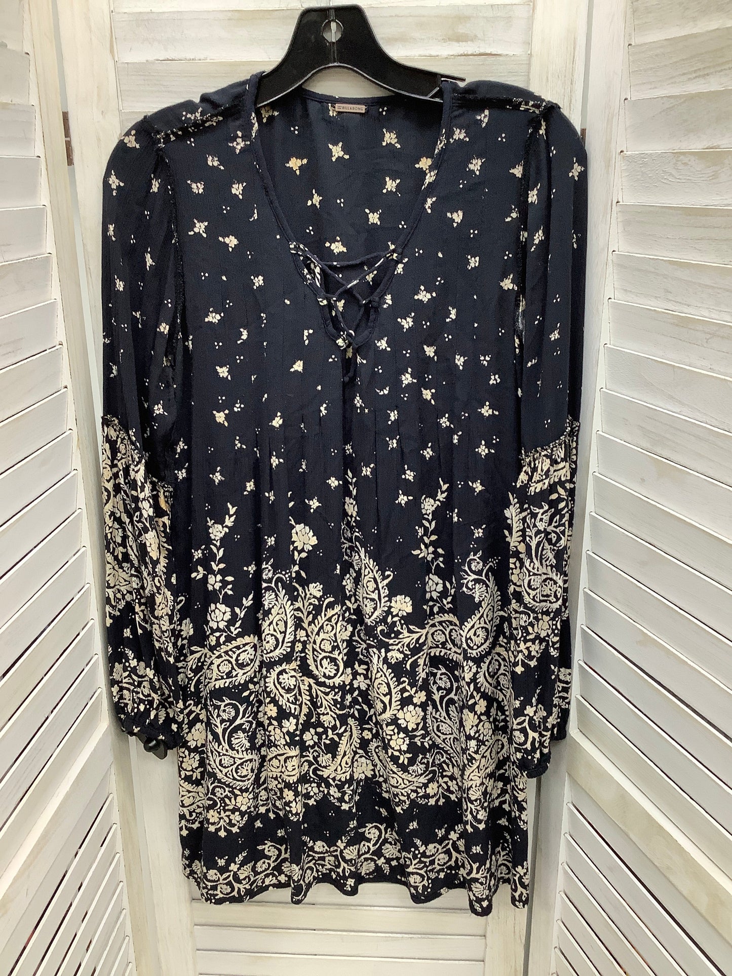 Tunic Long Sleeve By Billabong  Size: S