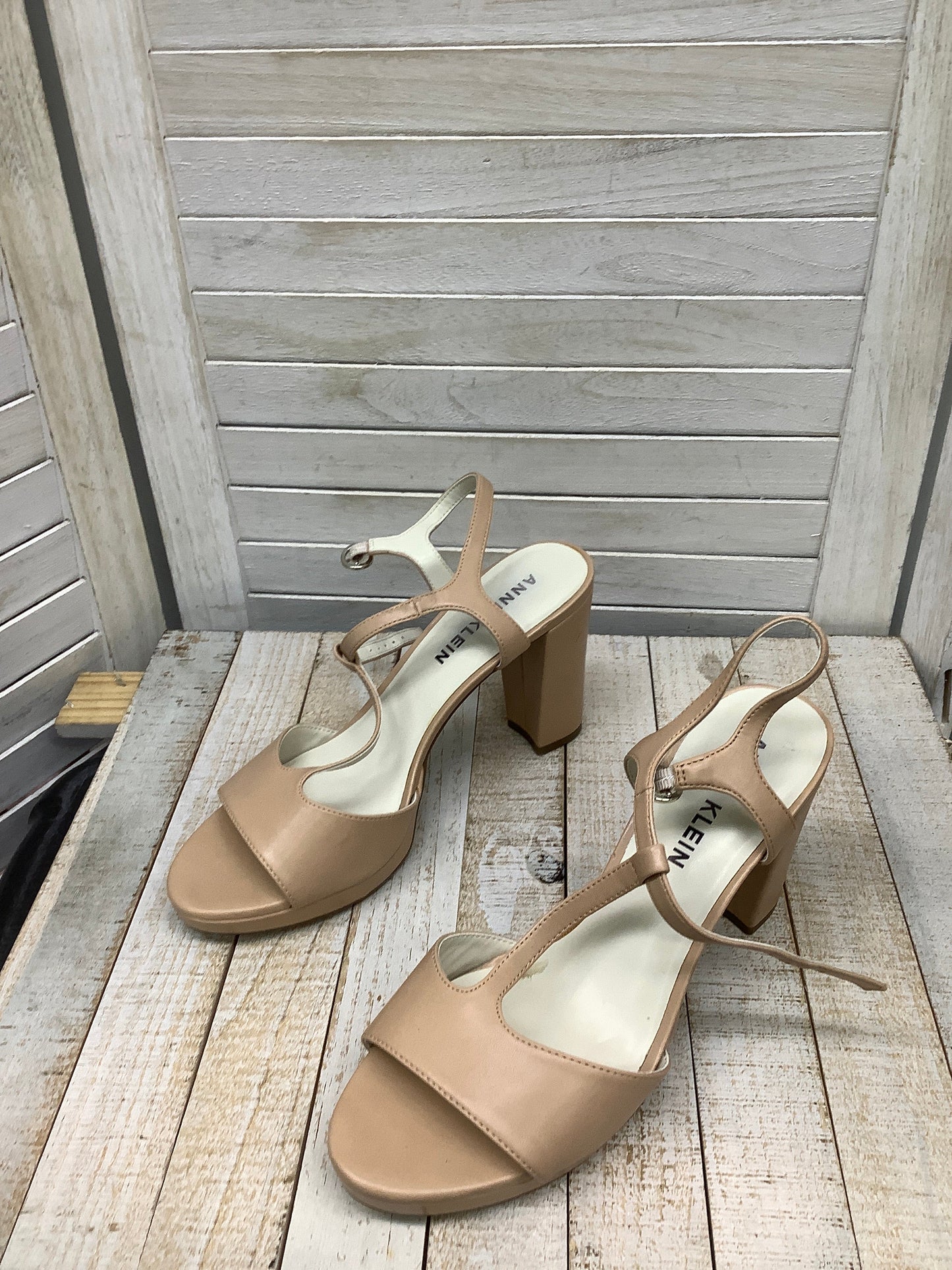 Sandals Heels Block By Anne Klein  Size: 10