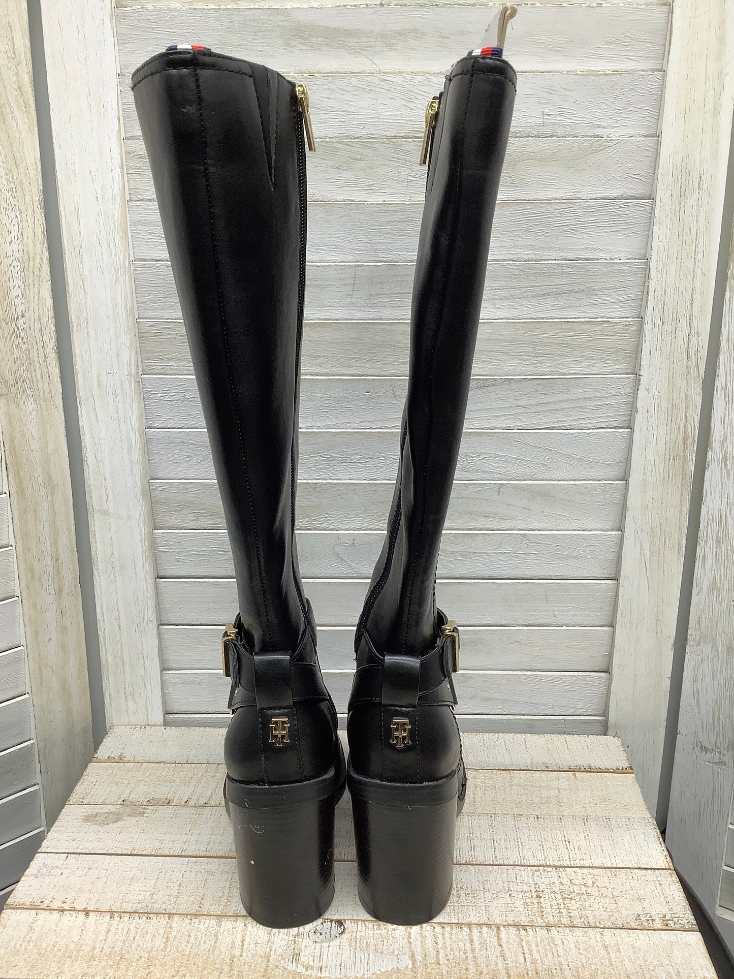 Boots Knee Heels By Tommy Hilfiger  Size: 5
