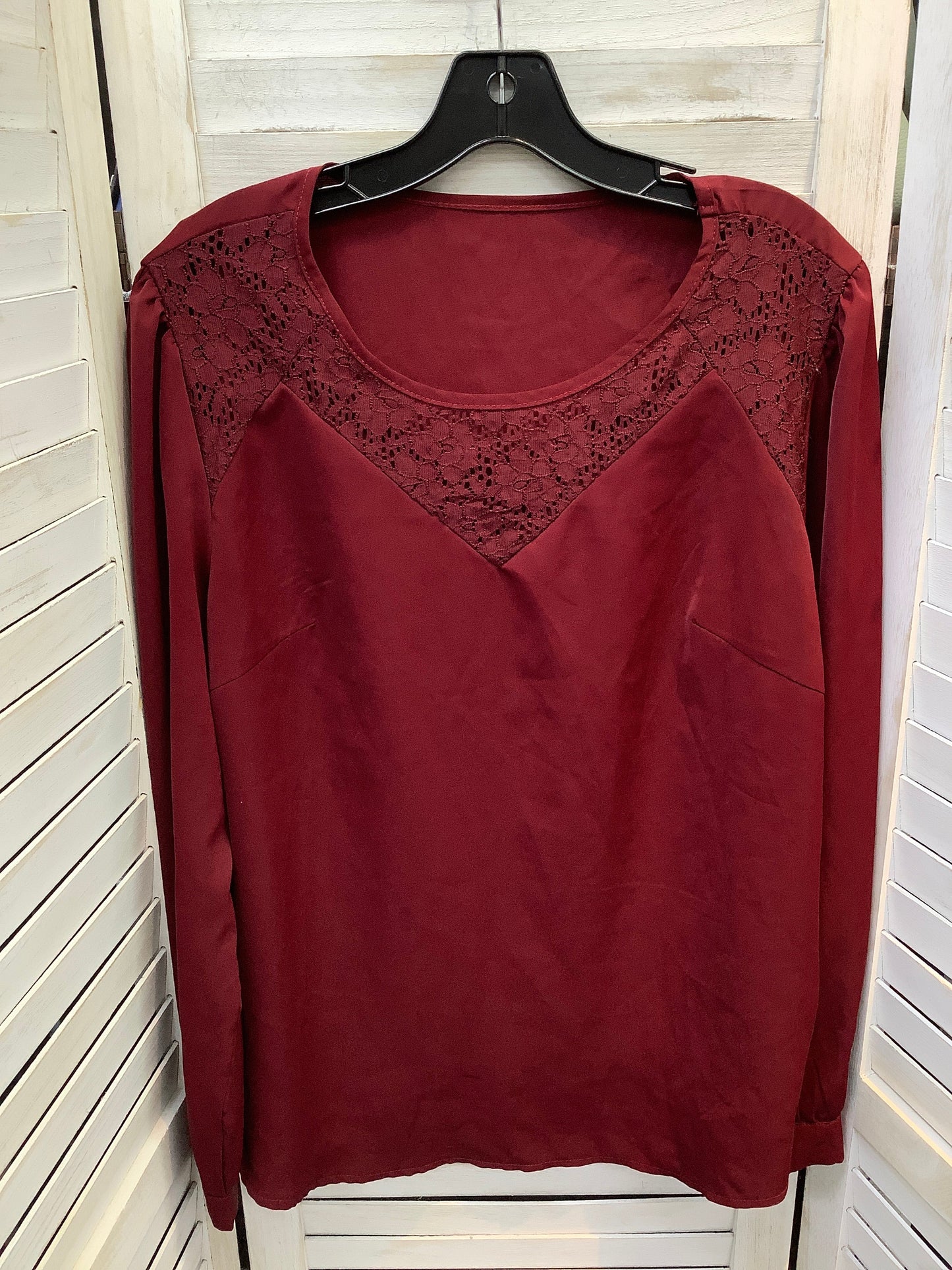 Tunic Long Sleeve By Shein  Size: Xl