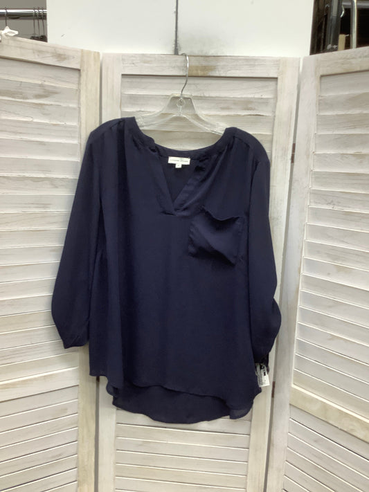 Top 3/4 Sleeve By Adrienne Vittadini  Size: Xl