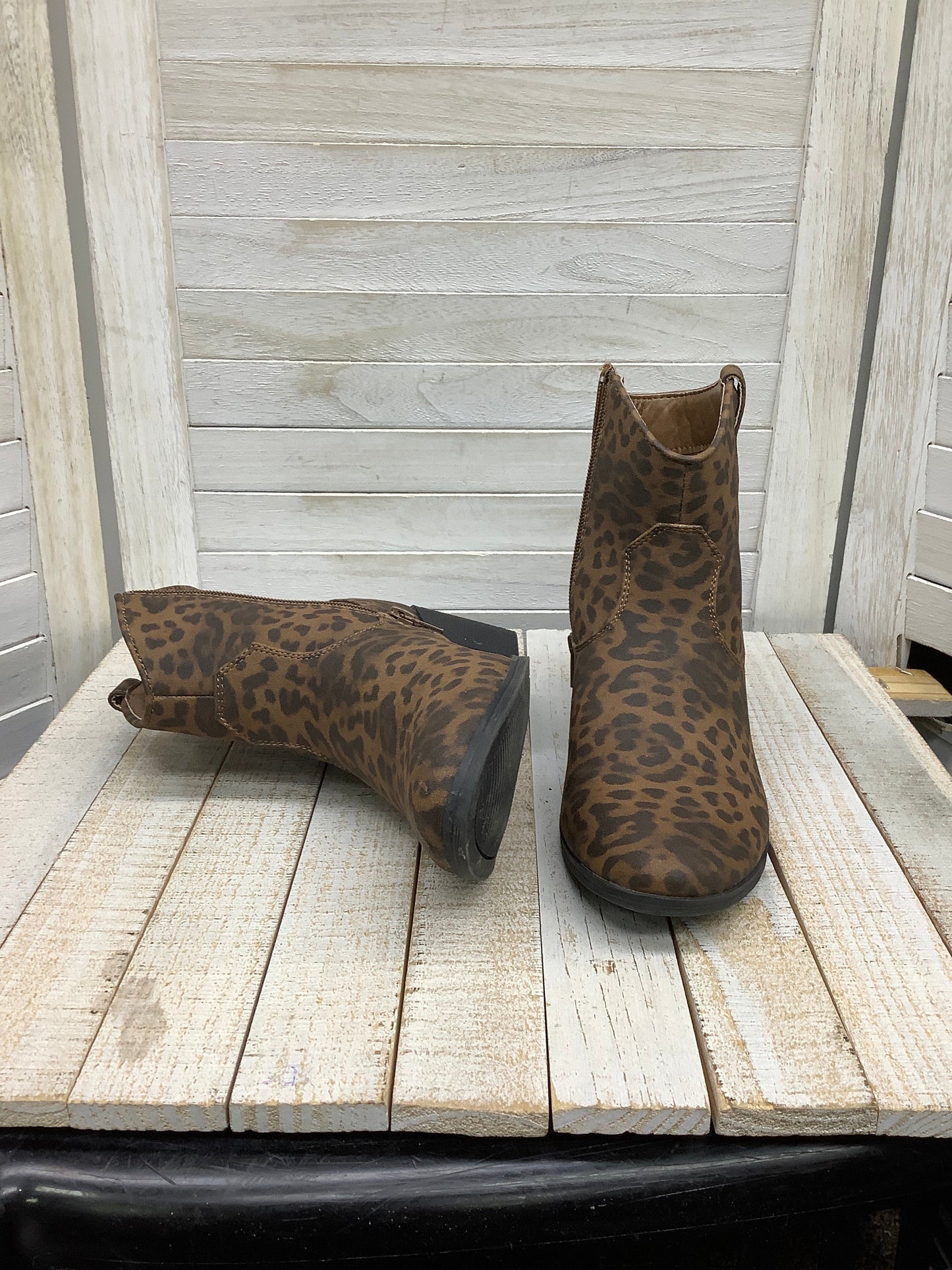 Boots Ankle Heels By True Craft  Size: 8
